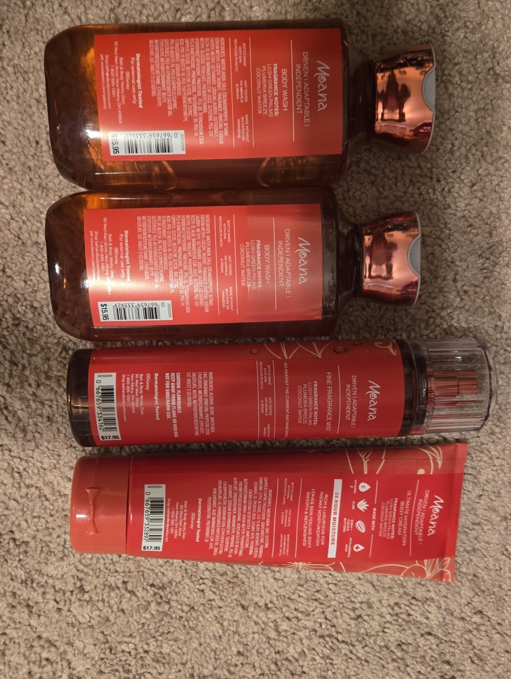 Moana Bath & Body Set - Picture 2 of 2